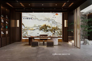 天然山水画_DH004-28#